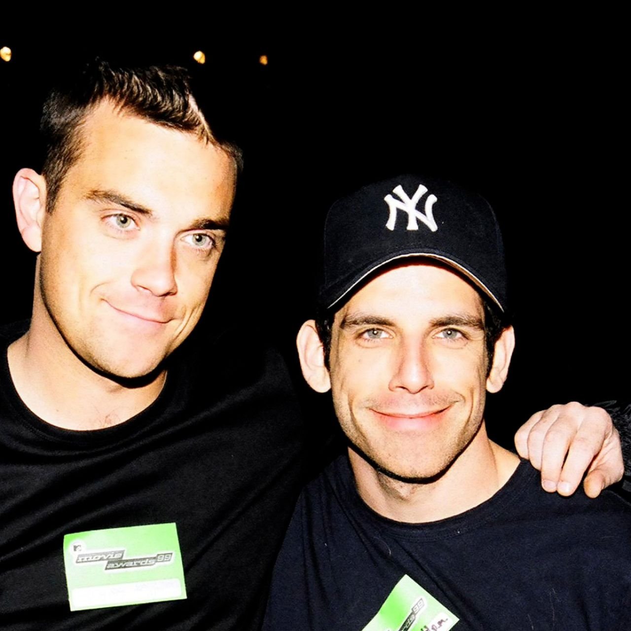 Robbie et Ben Stiller aux MTV Movie Awards 1999